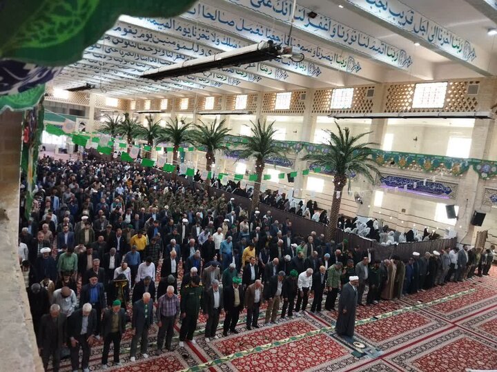 تصاویر/ برگزاری نماز جمعه شهرستان مهریز
