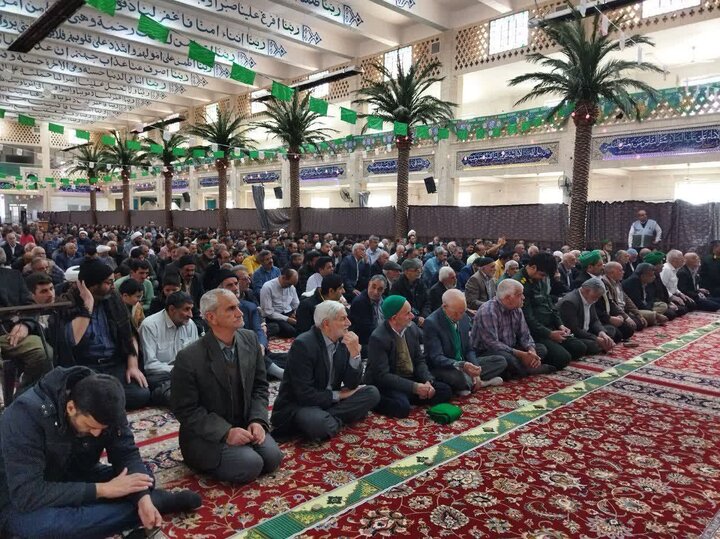 تصاویر/ برگزاری نماز جمعه شهرستان مهریز