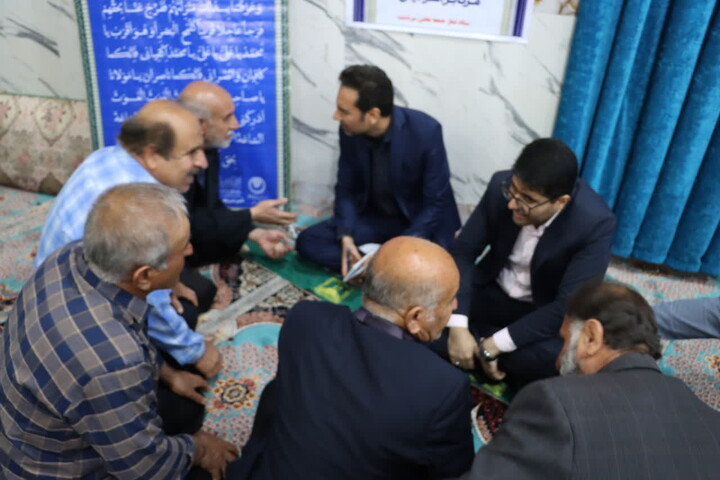 نماز جمعه و میز خدمت ادارات در بخش سردشت دزفول