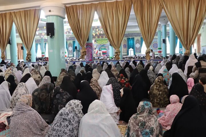 تصاویر/ آیین عبادی سیاسی نماز جمعه تکاب