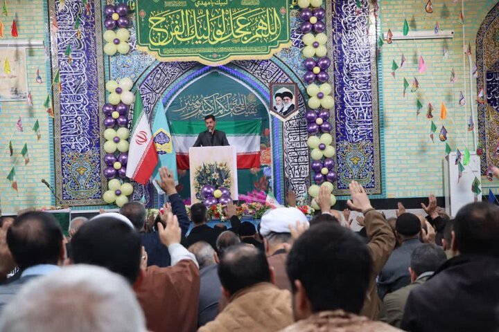 تصاویر/ آیین عبادی سیاسی نماز جمعه تکاب