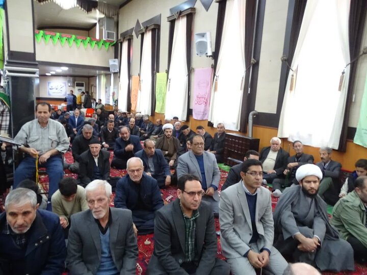 تصاویر/ آیین عبادی سیاسی نماز جمعه چهاربرج