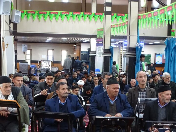 تصاویر/ آیین عبادی سیاسی نماز جمعه چهاربرج