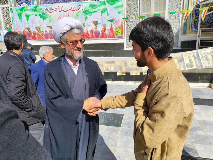 تصاویر/ نماز عبادی سیاسی جمعه قمصر