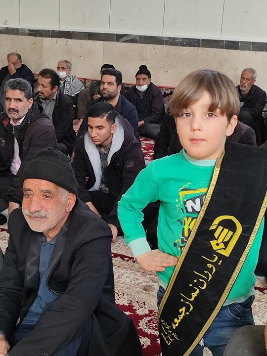 تصاویر/ نماز عبادی سیاسی جمعه قمصر