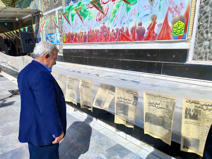 تصاویر/ نماز عبادی سیاسی جمعه قمصر