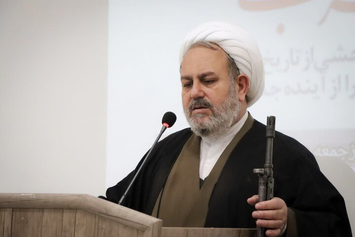 تصاویر/ آیین عبادی سیاسی نماز جمعه نوشین شهر