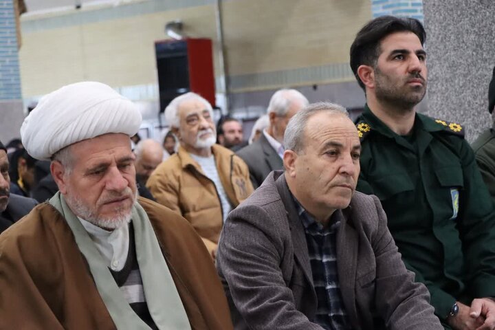 تصاویر/ آیین عبادی سیاسی نماز جمعه نوشین شهر