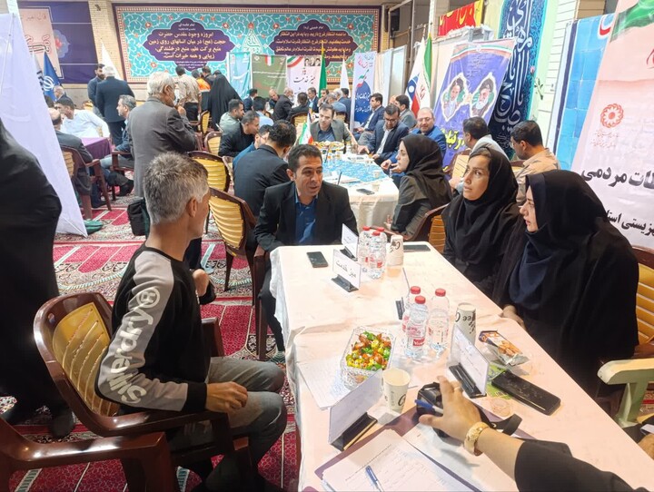 تصاویر/ میز خدمت دستگاه‌های اجرایی بوشهر