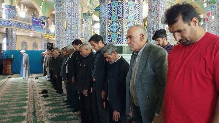 تصاویر/ اقامه نمازجمعه شهر کوهبنان