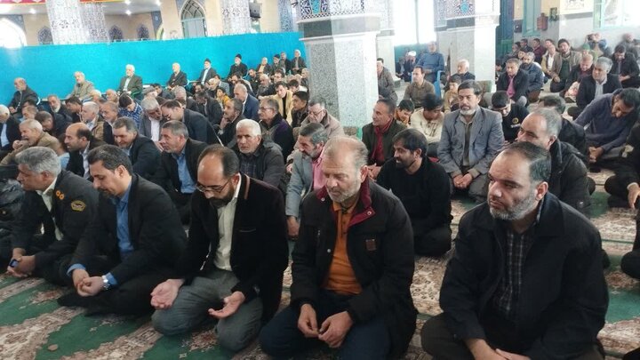 تصاویر/ اقامه نمازجمعه شهر کوهبنان