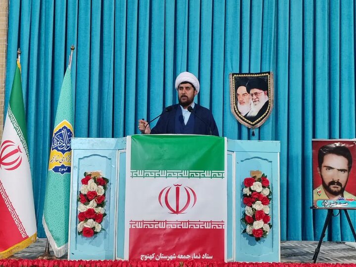 تصاویر/ اقامه نمازجمعه شهر کهنوج