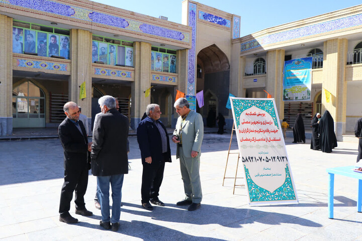 تصاویر| حضور مردم ولایتمدار قاین در نماز جمعه