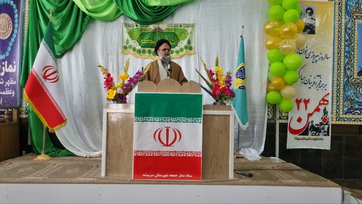 تصاویر|  نماز عبادی سیاسی جمعه این هفته شهر سربیشه