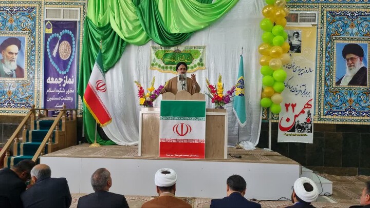 تصاویر|  نماز عبادی سیاسی جمعه این هفته شهر سربیشه