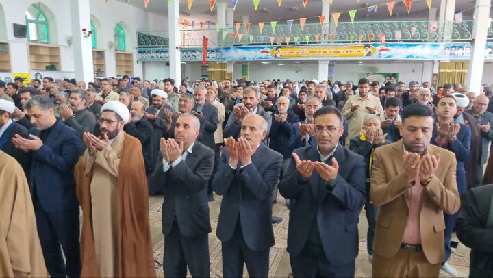 تصاویر|  نماز عبادی سیاسی جمعه این هفته شهر سربیشه
