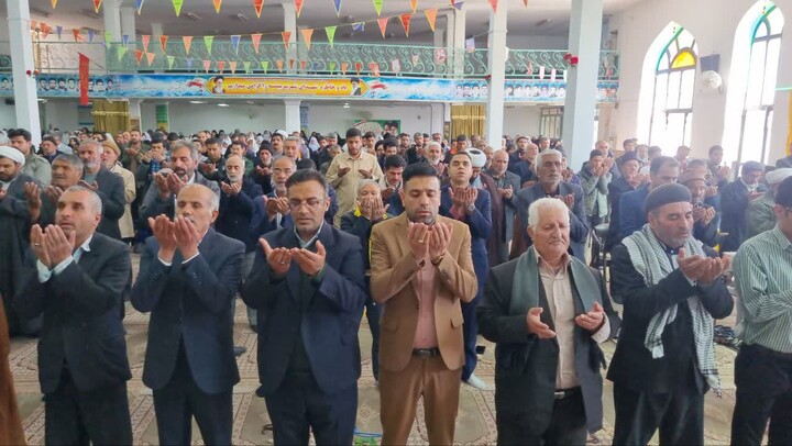 تصاویر|  نماز عبادی سیاسی جمعه این هفته شهر سربیشه