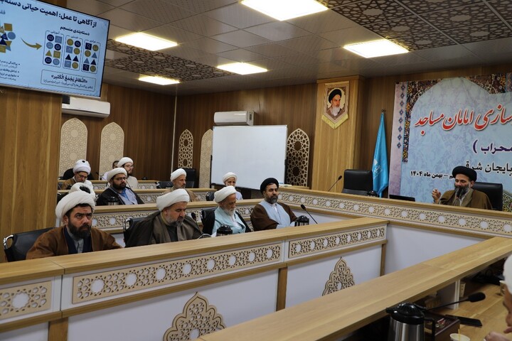 تصاویر/ حضور مدیرعامل بنیاد هدایت در دومین رویداد توانمندسازی ائمه جماعت مساجد طرح محراب استان آذربایجان شرقی