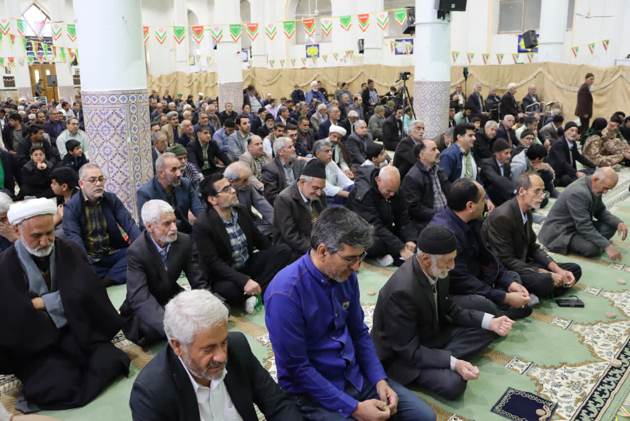 تصاویر/ برگزاری نماز جمعه شهرستان بافق
