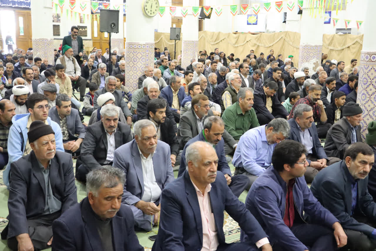 تصاویر/ برگزاری نماز جمعه شهرستان بافق