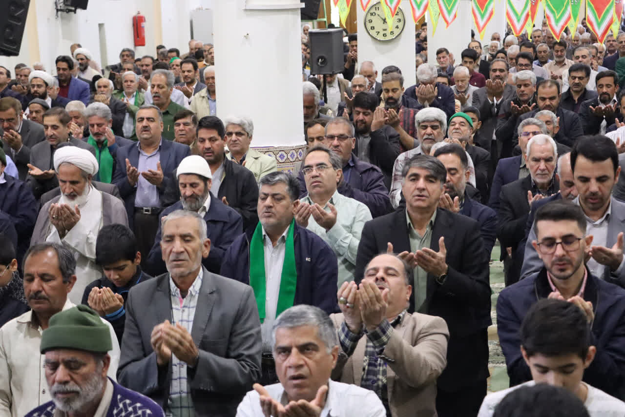 تصاویر/ برگزاری نماز جمعه شهرستان بافق
