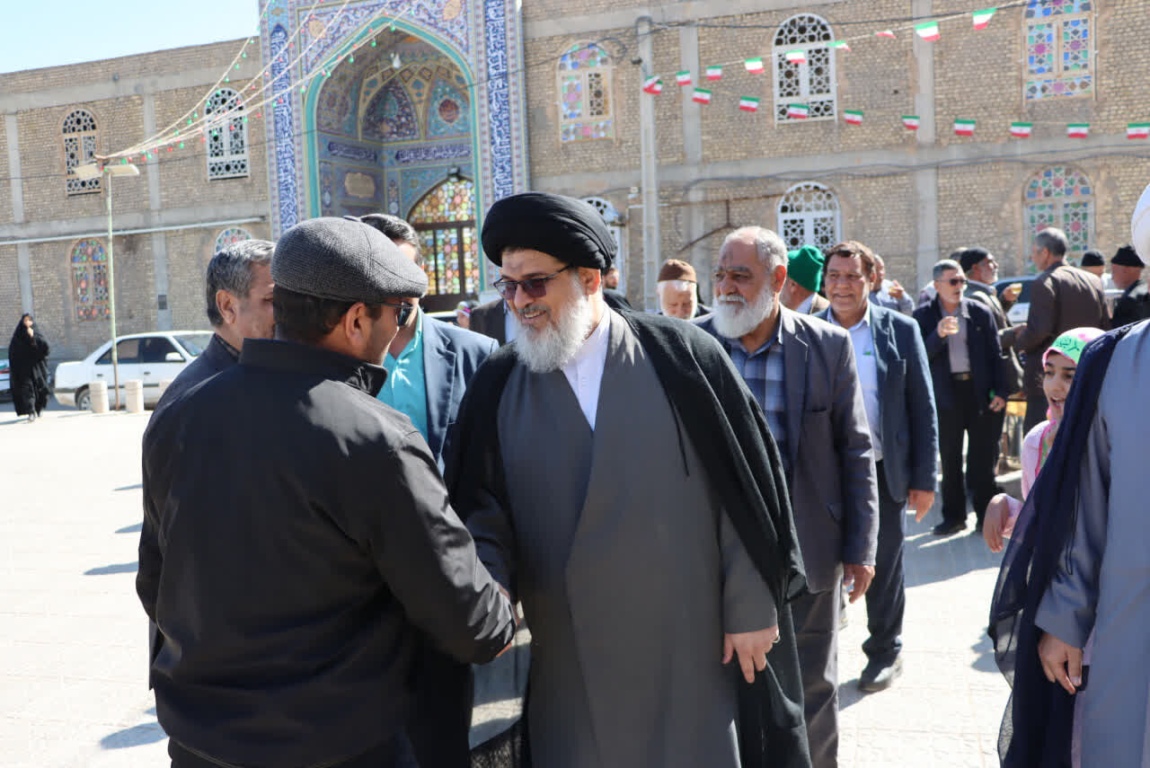 تصاویر/ برگزاری نماز جمعه شهرستان بافق