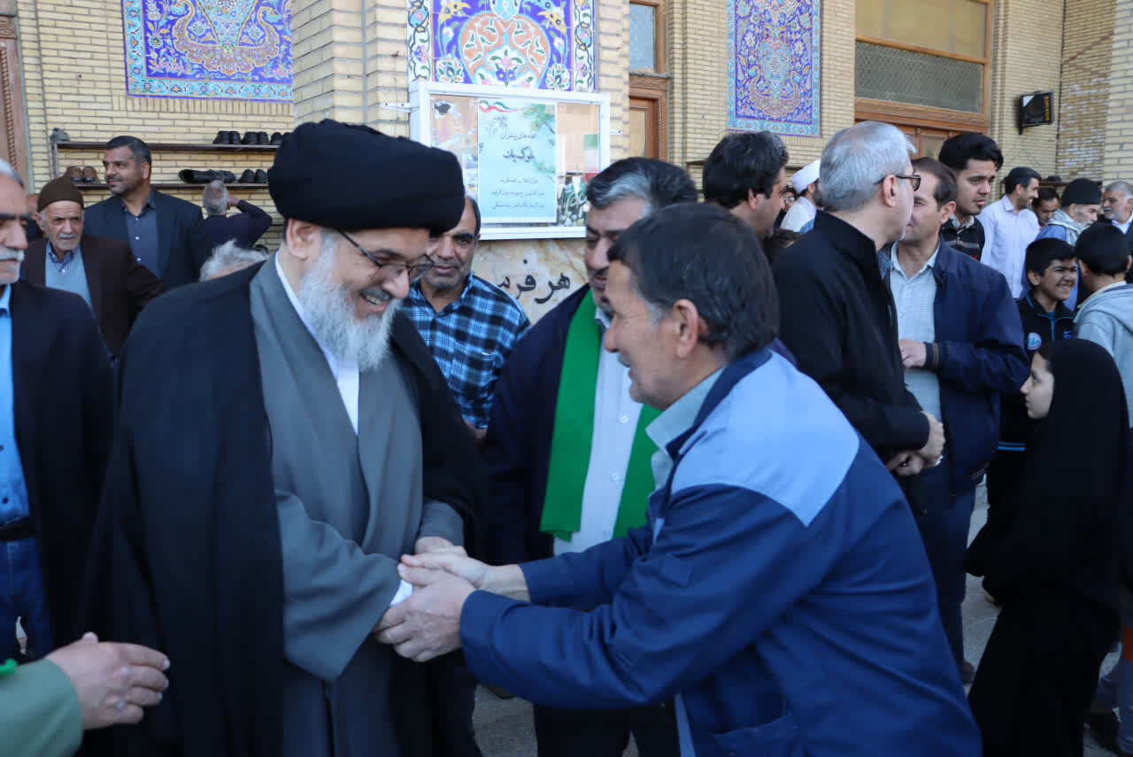 تصاویر/ برگزاری نماز جمعه شهرستان بافق