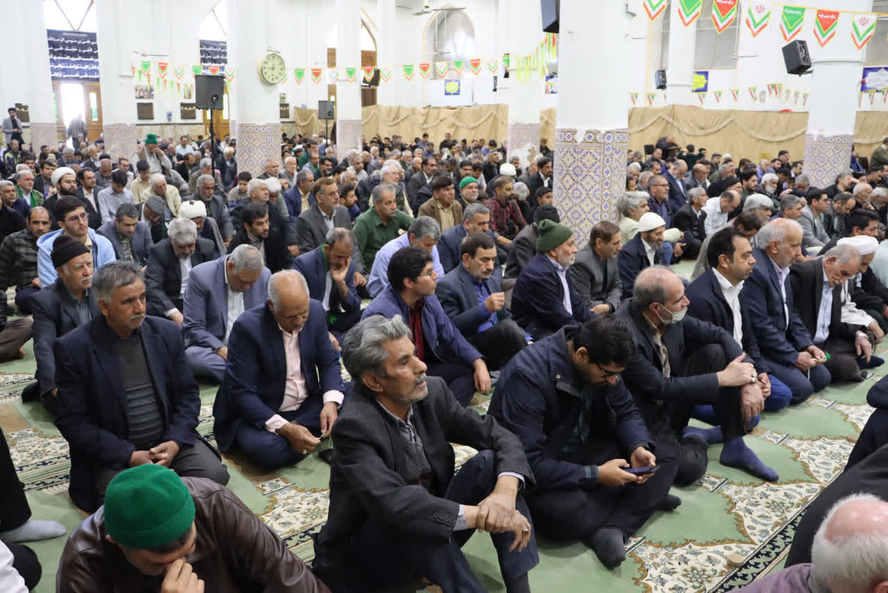 تصاویر/ برگزاری نماز جمعه شهرستان بافق