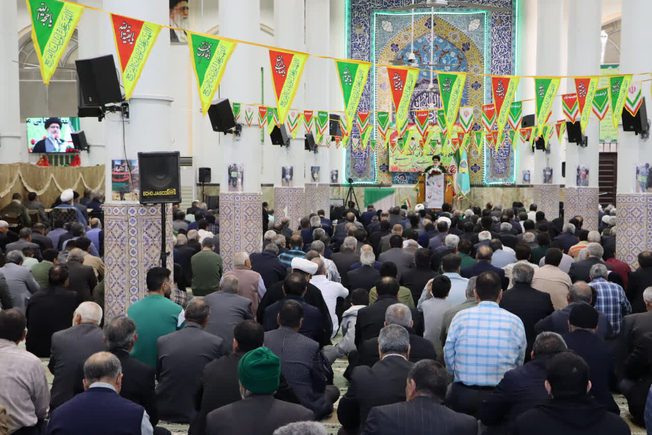 تصاویر/ برگزاری نماز جمعه شهرستان بافق