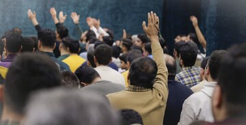 تصاویر/ جلسه هفتگی هئیت رواق الحسین اصفهان