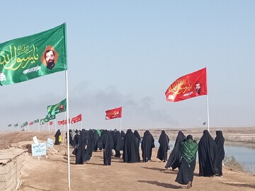 تصاویر/ بازدید طلاب حوزه علمیه خواهران استان بوشهر از مناطق عملیاتی طلاییه و هویزه