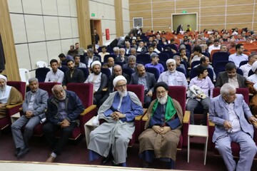 تصاویر/ بزرگداشت مرحوم آیت الله بحرانی در گناوه