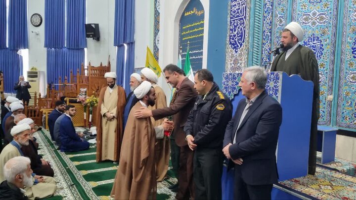 تصاویر/ آیین عمامه گذاری طلاب مدرسه علمیه امام صادق (ع) رودسر