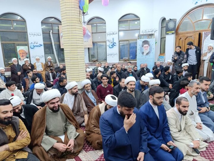 تصاویر/ آیین عمامه گذاری طلاب مدرسه علمیه امام صادق (ع) رودسر