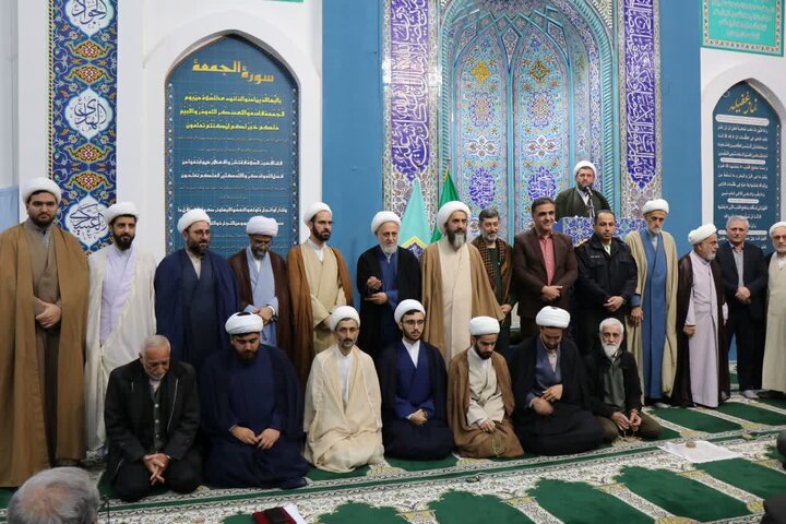 تصاویر/ آیین عمامه گذاری طلاب مدرسه علمیه امام صادق (ع) رودسر