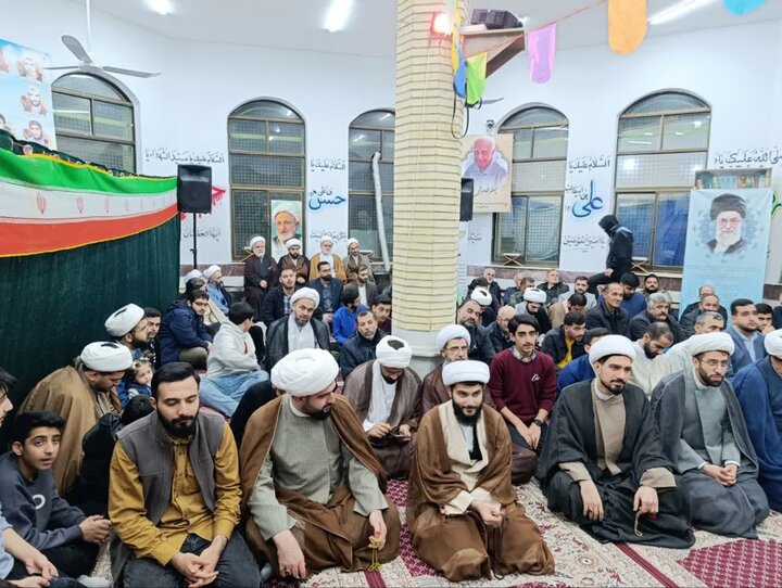 تصاویر/ آیین عمامه گذاری طلاب مدرسه علمیه امام صادق (ع) رودسر