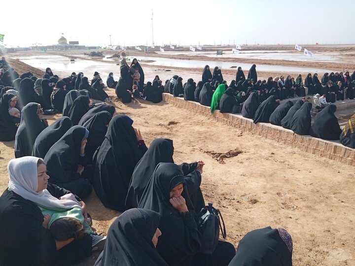 تصاویر/ بازدید طلاب حوزه علمیه خواهران استان از مناطق عملیاتی طلاییه و هویزه