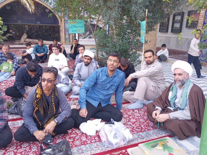 تصاویر/ بازدید طلاب حوزه علمیه خواهران استان از مناطق عملیاتی طلاییه و هویزه