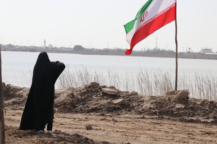 بازدید طلاب حوزه علمیه خواهران استان بوشهر از منطقه عملیاتی والفجر۸ به روایت تصاویر