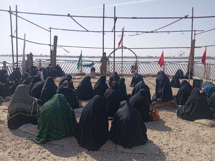 بازدید طلاب حوزه علمیه خواهران استان بوشهر از منطقه عملیاتی والفجر۸ به روایت تصاویر