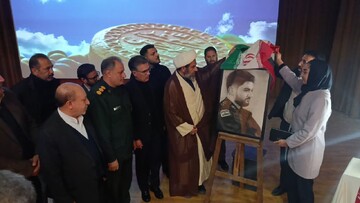 تصاویر/ اختتامیه جشنواره استانی نماز و رونمایی از تابلو تمثال شهید پاسدار مهدی حیدری در کوهدشت