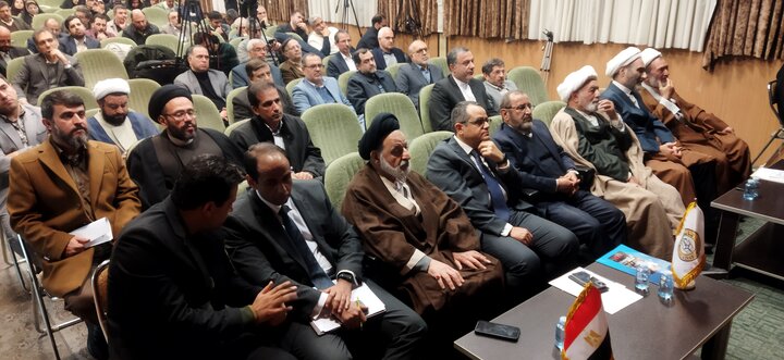 تصاویر/ مراسم نکوداشت احمد عمر هاشم، رئیس اسبق دانشگاه الازهر در دانشگاه مذاهب اسلامی