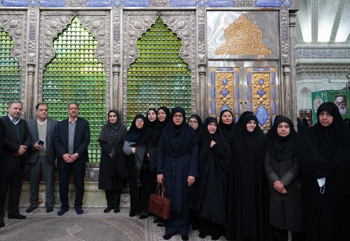 تصاویر/ تجدید میثاق دانشگاهیان با آرمان‌های امام خمینی(ره)