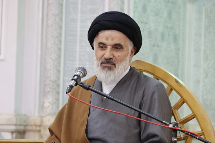 تصاویر/ درس اخلاق مدرسه‌ عالی شهید مطهری