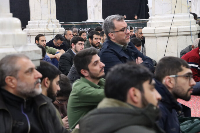 تصاویر/ درس اخلاق مدرسه‌ عالی شهید مطهری