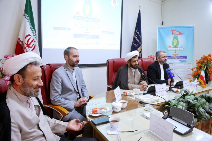 تصاویر/ نشست خبری همایش بین المللی گفتمان مقاومت اسلامی در عرصه علوم انسانی