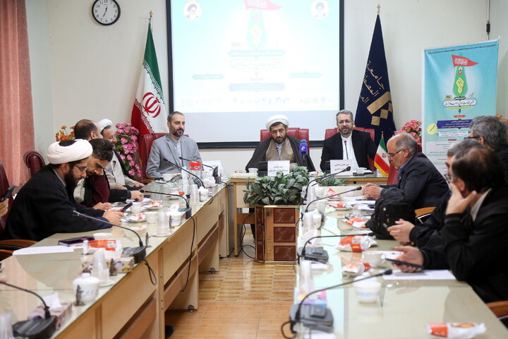 تصاویر/ نشست خبری همایش بین المللی گفتمان مقاومت اسلامی در عرصه علوم انسانی