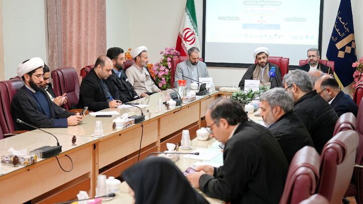 تصاویر/ نشست خبری همایش بین المللی گفتمان مقاومت اسلامی در عرصه علوم انسانی