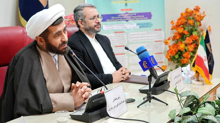 تصاویر/ نشست خبری همایش بین المللی گفتمان مقاومت اسلامی در عرصه علوم انسانی