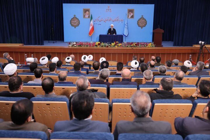 تصاویر/نشست رئیس قوه قضاییه با کارکنان دستگاه‌ قضایی استان مرکزی